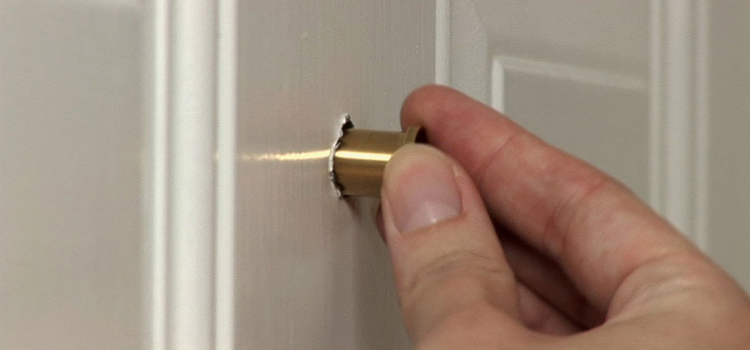 peephole door repair in Mammoth Lakes